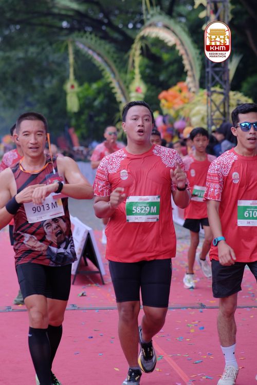 Race photo from Kediri Half Marathon 2025