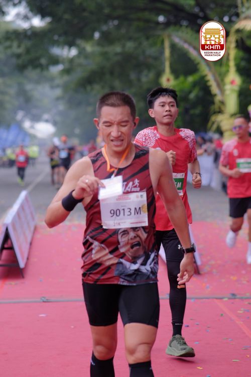 Race photo from Kediri Half Marathon 2025