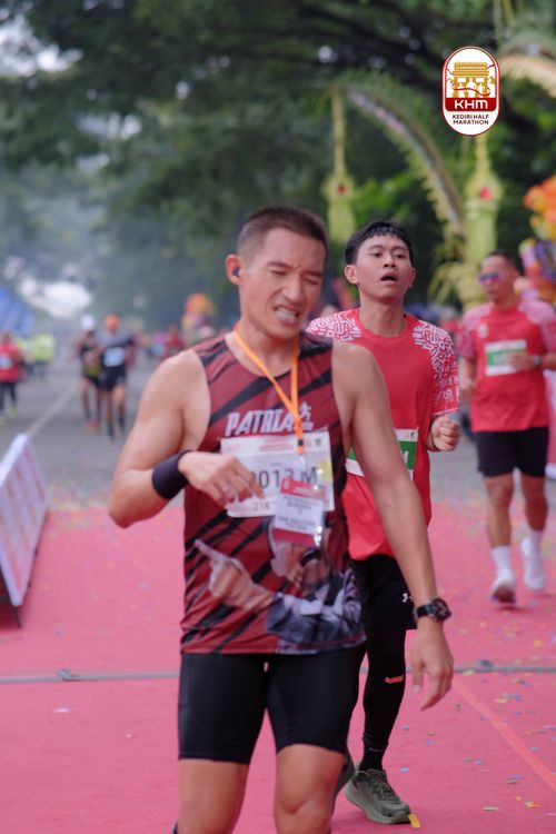Race photo from Kediri Half Marathon 2025