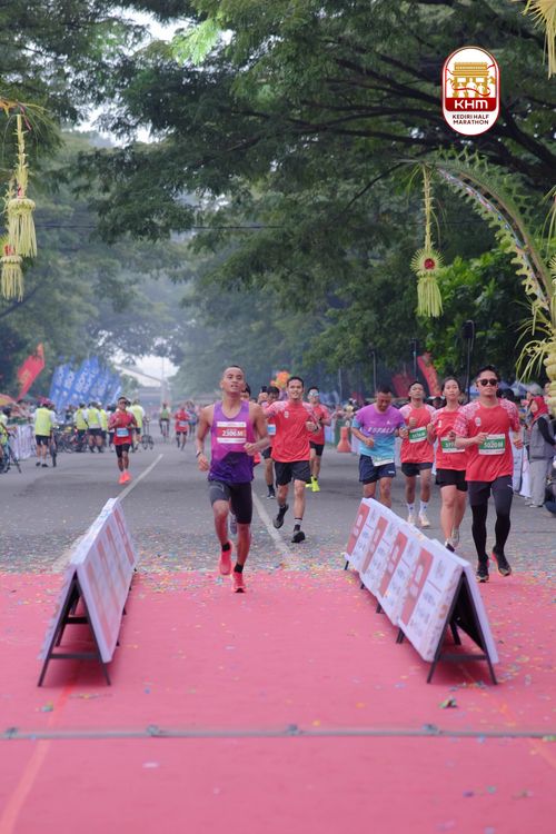 Race photo from Kediri Half Marathon 2025