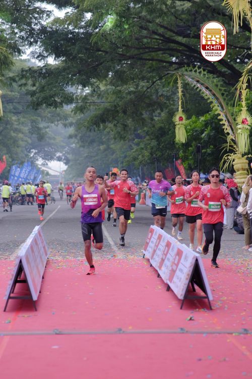 Race photo from Kediri Half Marathon 2025