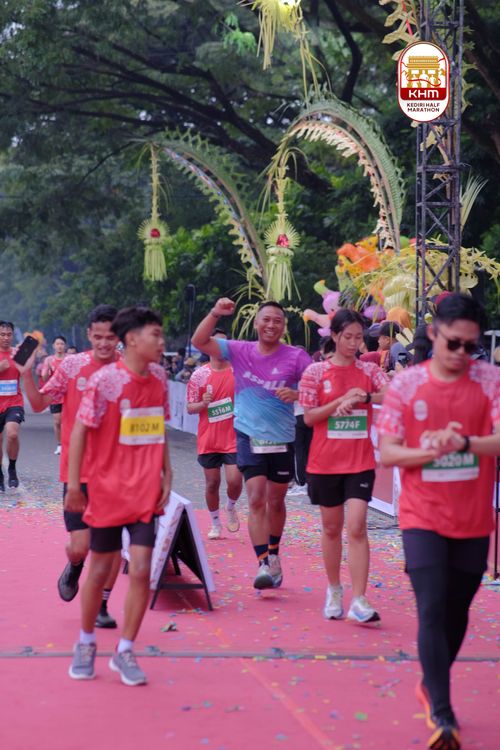 Race photo from Kediri Half Marathon 2025
