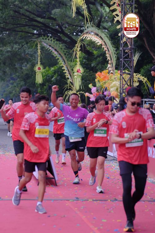 Race photo from Kediri Half Marathon 2025