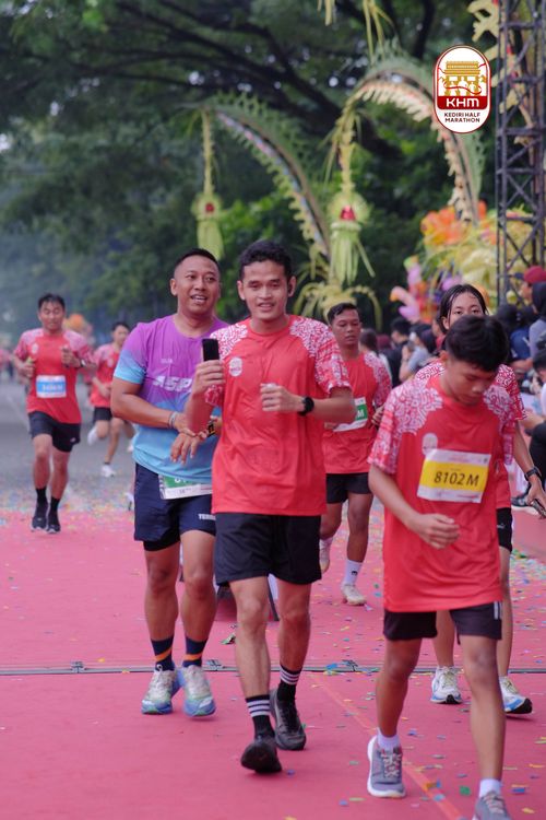 Race photo from Kediri Half Marathon 2025