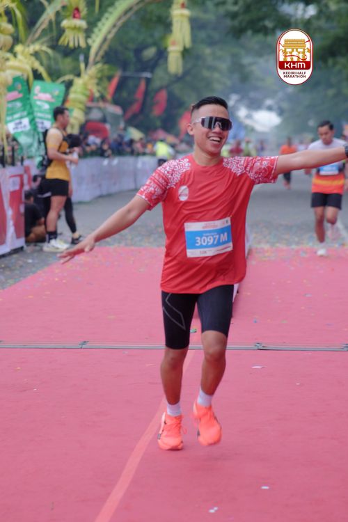 Race photo from Kediri Half Marathon 2025