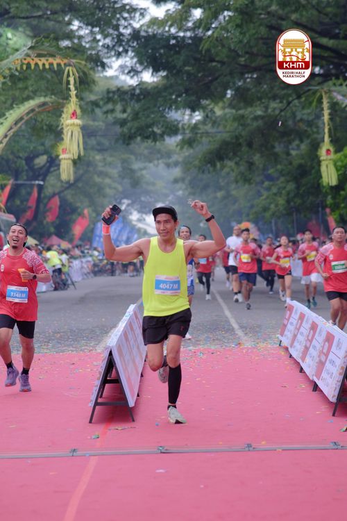 Race photo from Kediri Half Marathon 2025