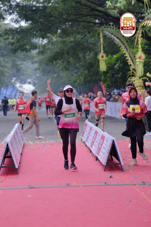 Race photo from Kediri Half Marathon 2025