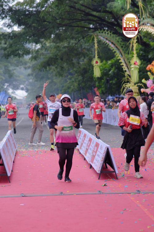Race photo from Kediri Half Marathon 2025