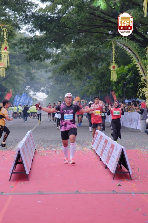 Race photo from Kediri Half Marathon 2025