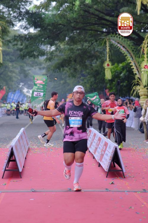 Race photo from Kediri Half Marathon 2025
