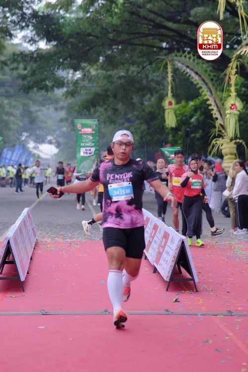 Race photo from Kediri Half Marathon 2025