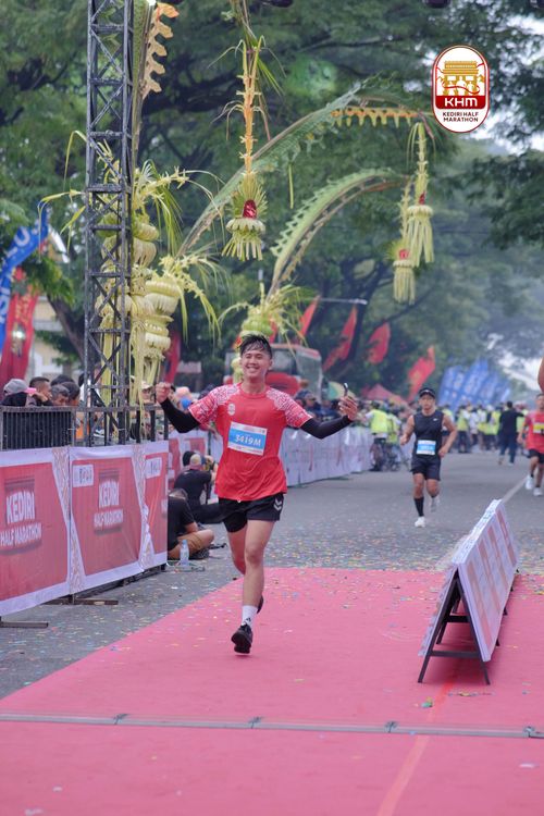 Race photo from Kediri Half Marathon 2025