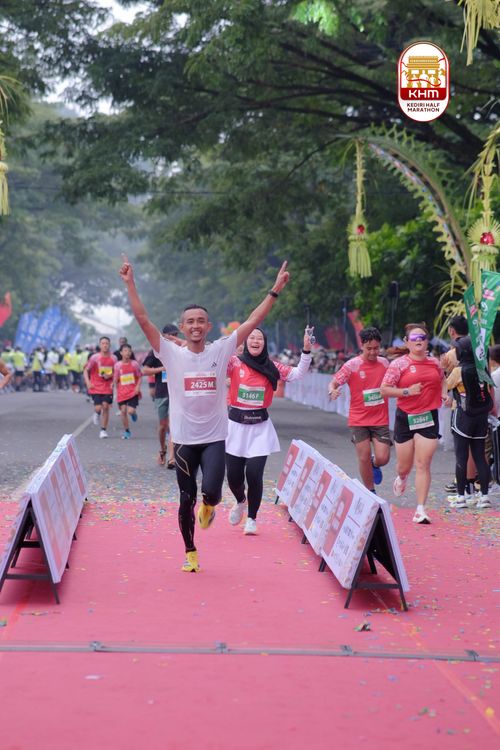 Race photo from Kediri Half Marathon 2025