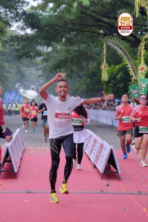 Race photo from Kediri Half Marathon 2025