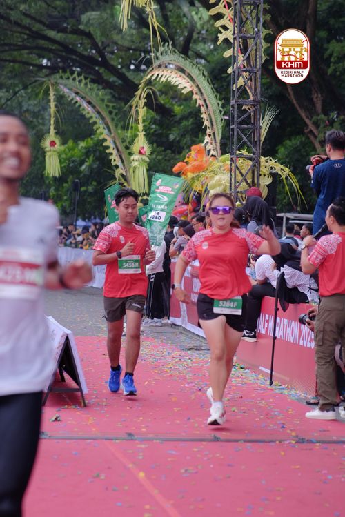 Race photo from Kediri Half Marathon 2025
