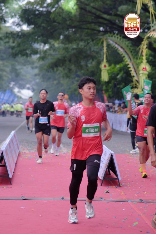 Race photo from Kediri Half Marathon 2025