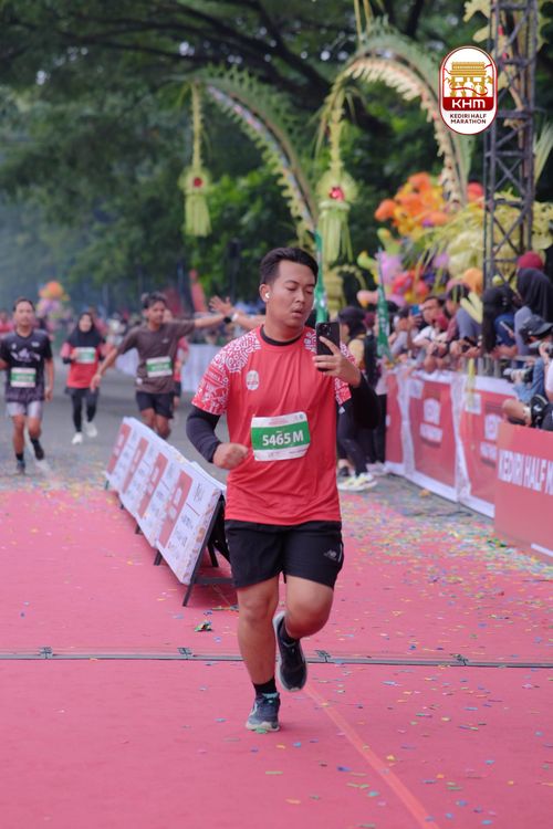 Race photo from Kediri Half Marathon 2025