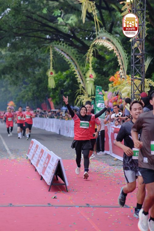 Race photo from Kediri Half Marathon 2025