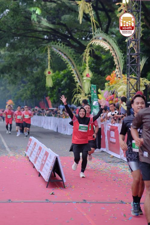 Race photo from Kediri Half Marathon 2025
