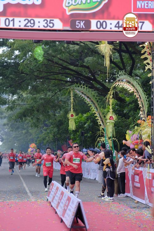Race photo from Kediri Half Marathon 2025