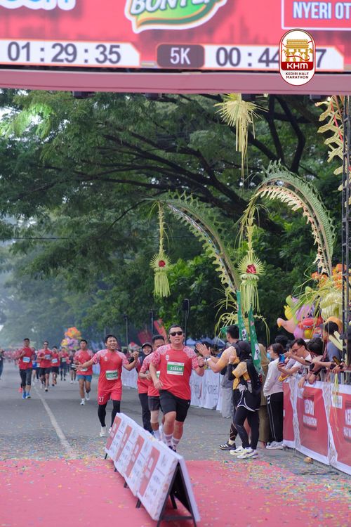 Race photo from Kediri Half Marathon 2025