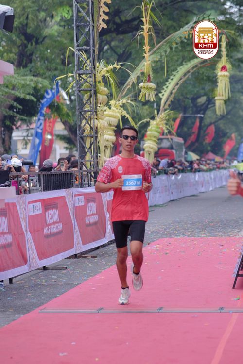 Race photo from Kediri Half Marathon 2025