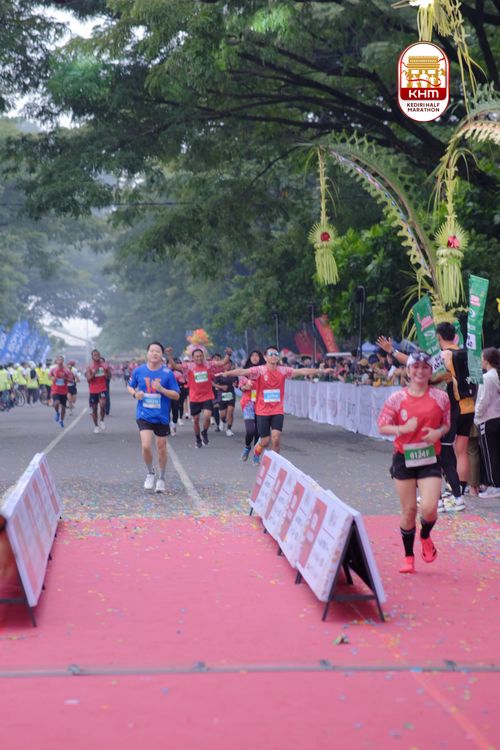 Race photo from Kediri Half Marathon 2025