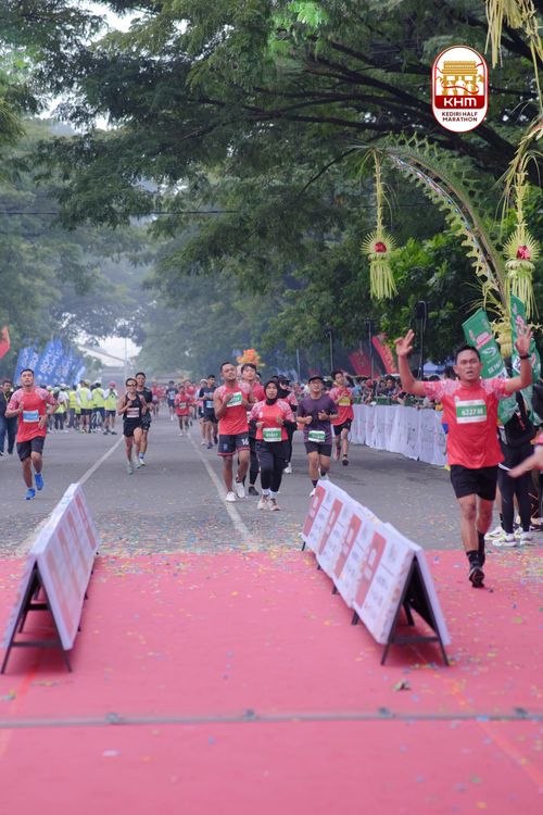 Race photo from Kediri Half Marathon 2025