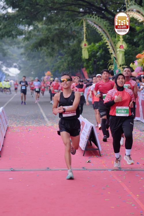 Race photo from Kediri Half Marathon 2025