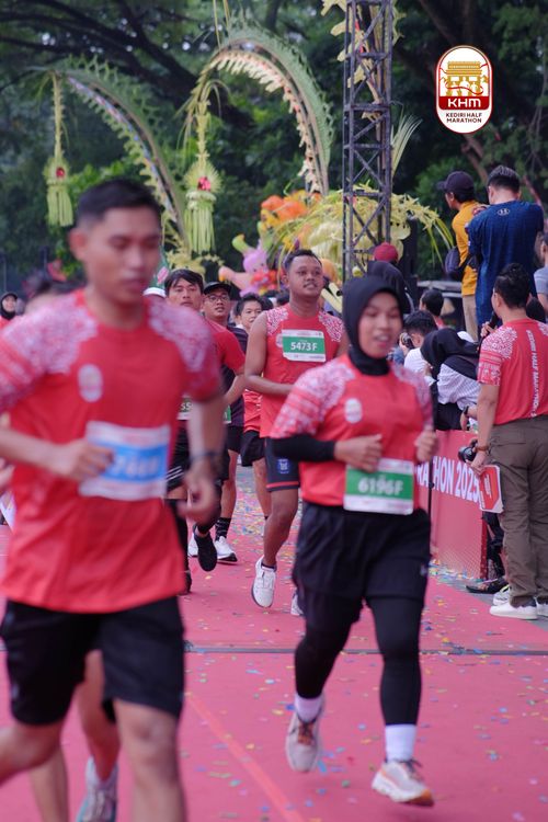 Race photo from Kediri Half Marathon 2025