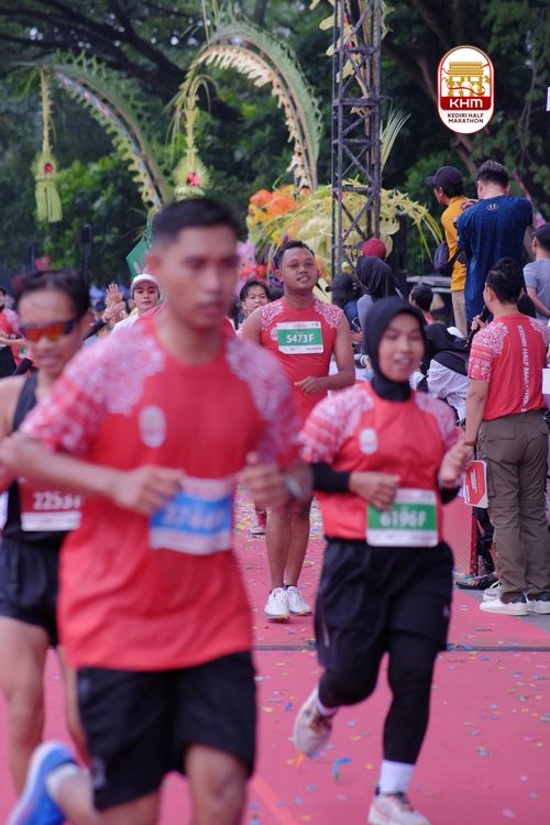 Race photo from Kediri Half Marathon 2025