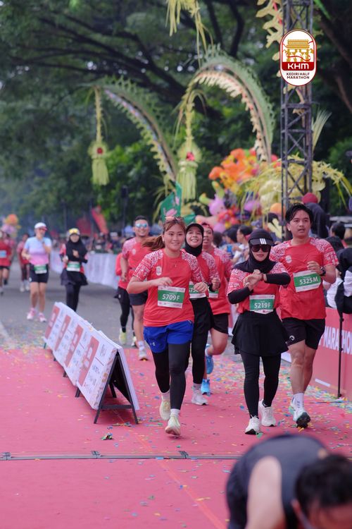 Race photo from Kediri Half Marathon 2025