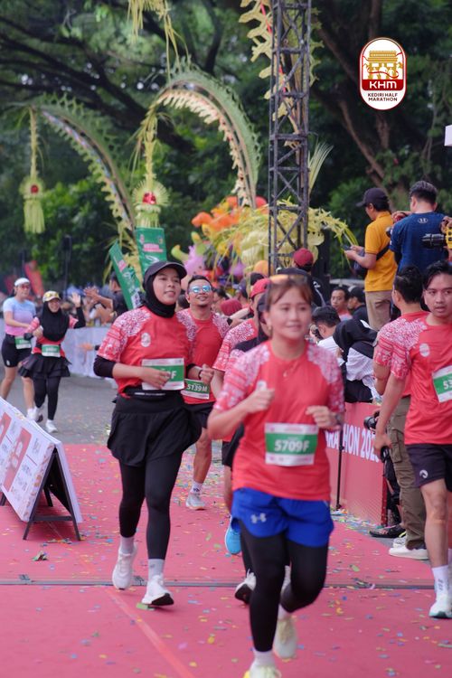 Race photo from Kediri Half Marathon 2025