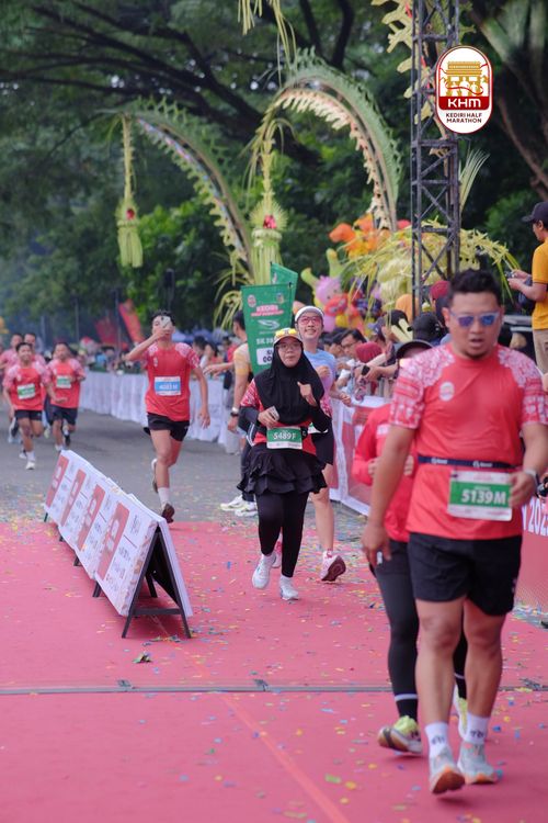 Race photo from Kediri Half Marathon 2025