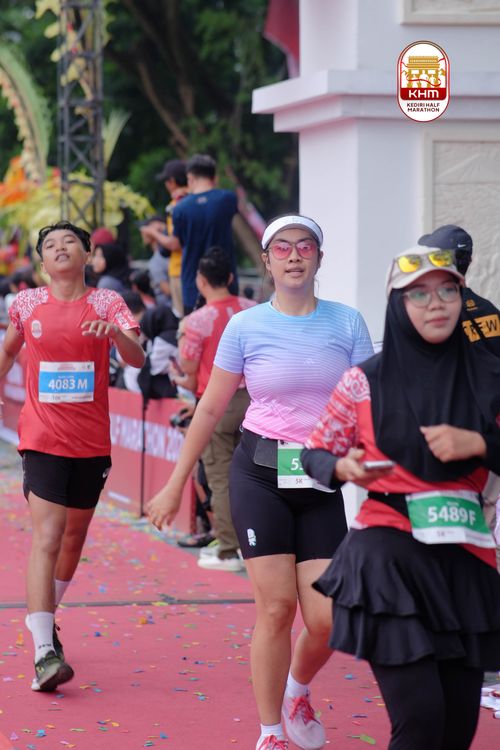 Race photo from Kediri Half Marathon 2025