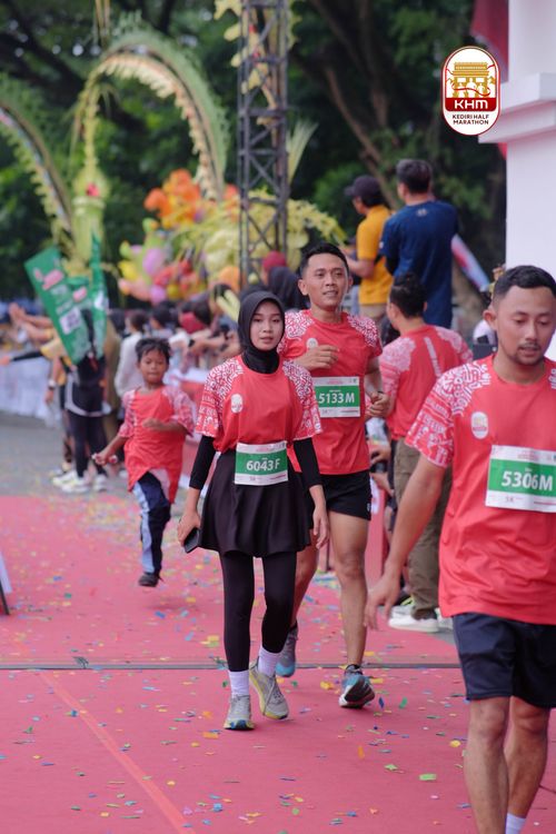 Race photo from Kediri Half Marathon 2025