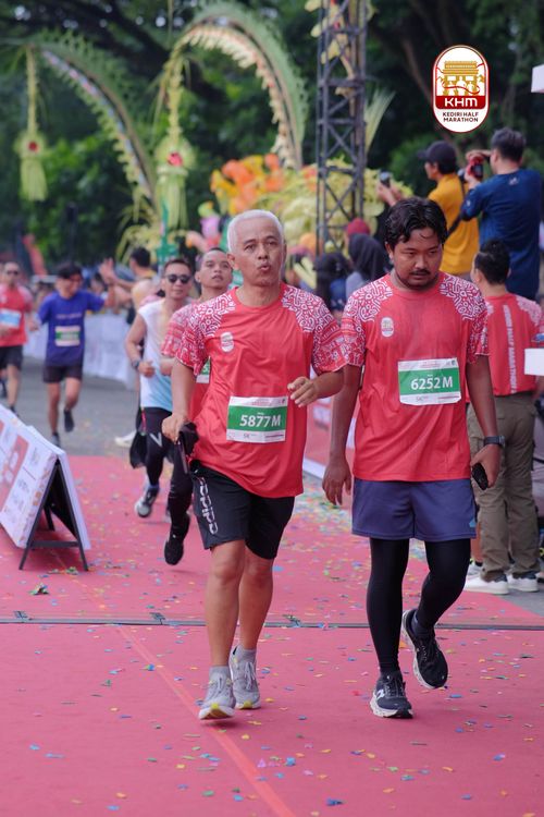 Race photo from Kediri Half Marathon 2025