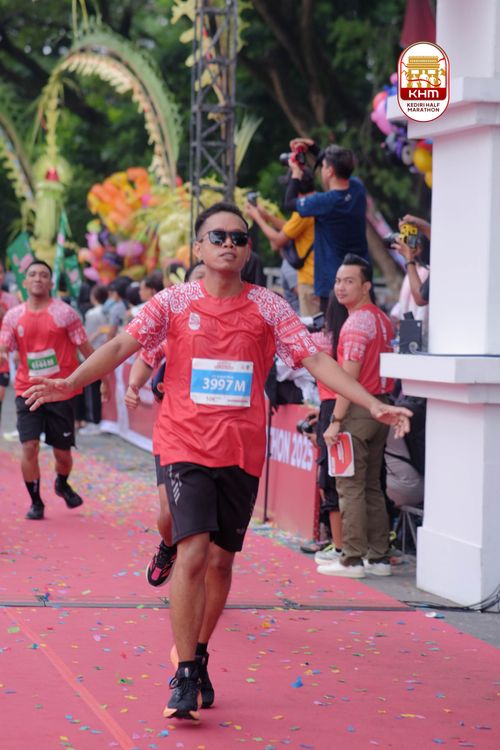 Race photo from Kediri Half Marathon 2025