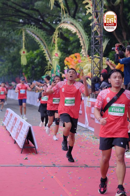 Race photo from Kediri Half Marathon 2025