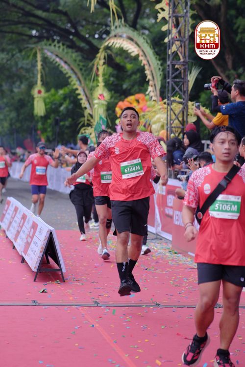 Race photo from Kediri Half Marathon 2025