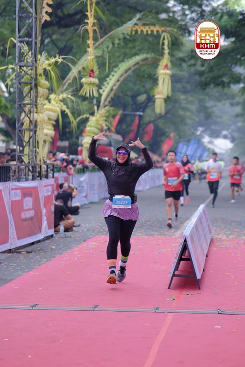 Race photo from Kediri Half Marathon 2025
