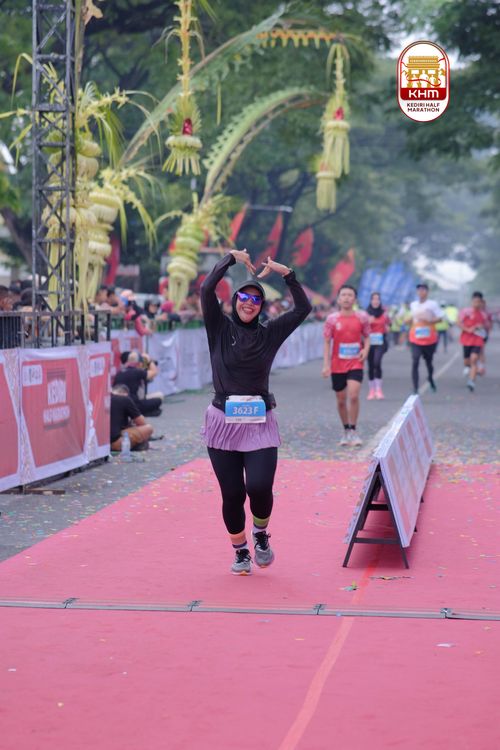 Race photo from Kediri Half Marathon 2025