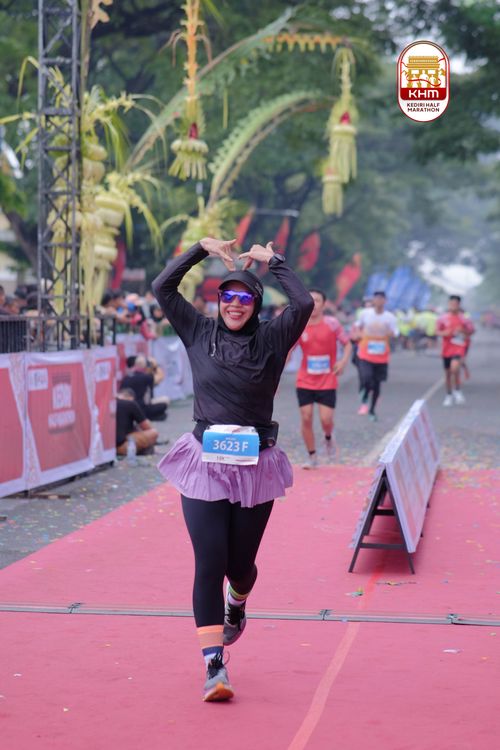Race photo from Kediri Half Marathon 2025
