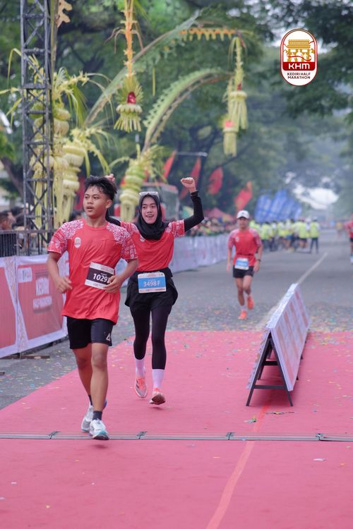 Race photo from Kediri Half Marathon 2025