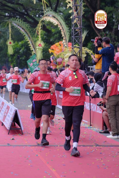 Race photo from Kediri Half Marathon 2025