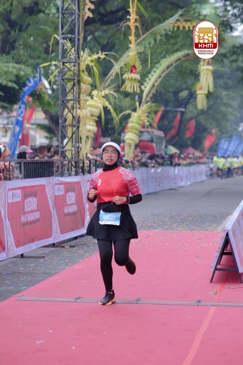 Race photo from Kediri Half Marathon 2025