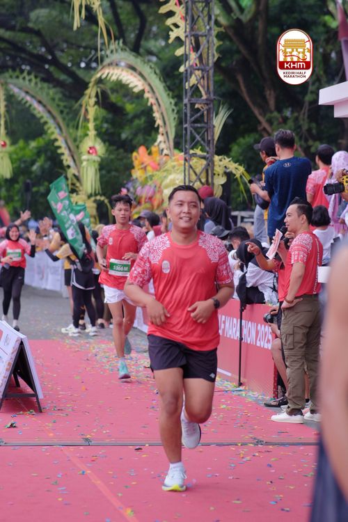 Race photo from Kediri Half Marathon 2025