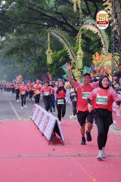 Race photo from Kediri Half Marathon 2025