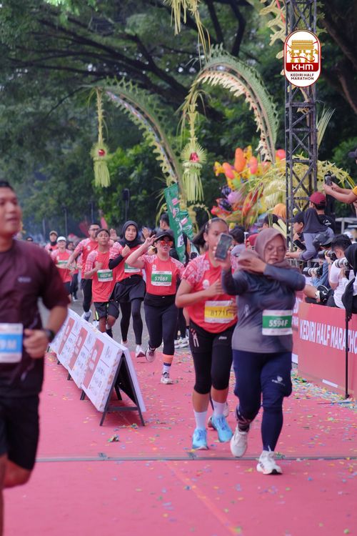 Race photo from Kediri Half Marathon 2025