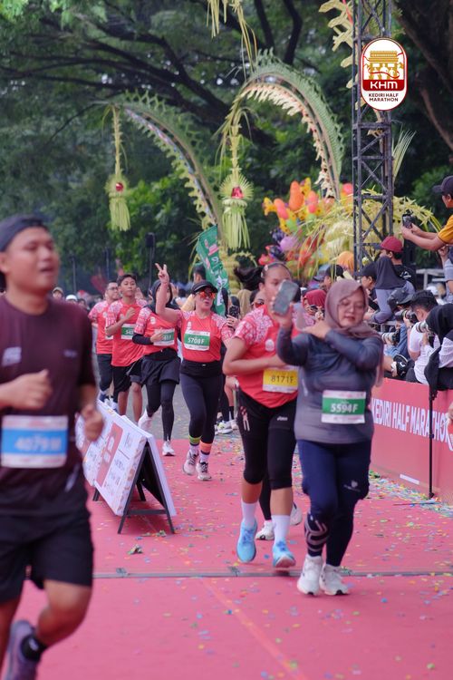Race photo from Kediri Half Marathon 2025